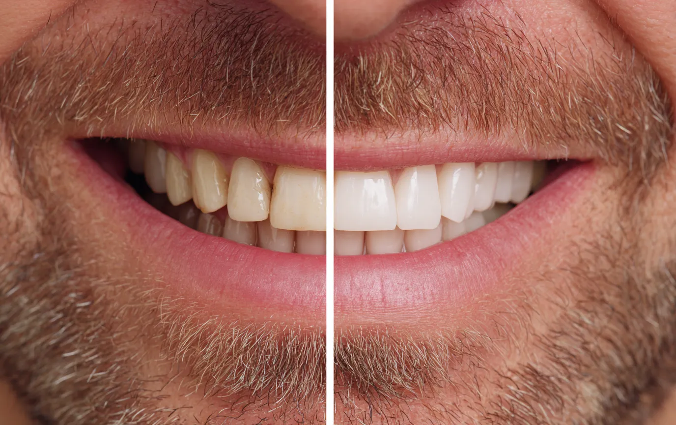 نمونه قبل و بعد جهت انتخاب درمان مناسب