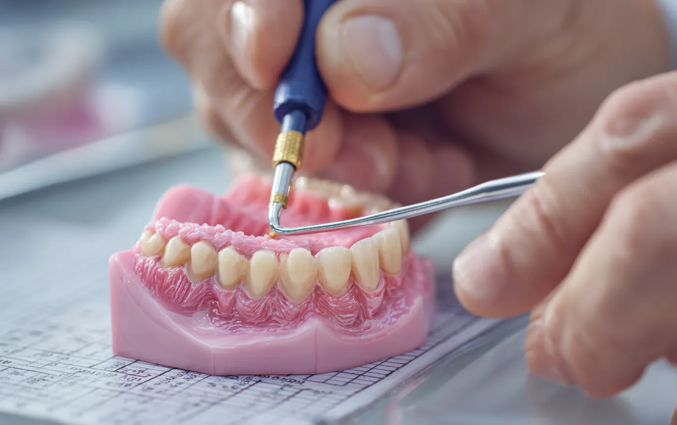 مدلسازی مومی دندان‌های مصنوعی قبل از پخت