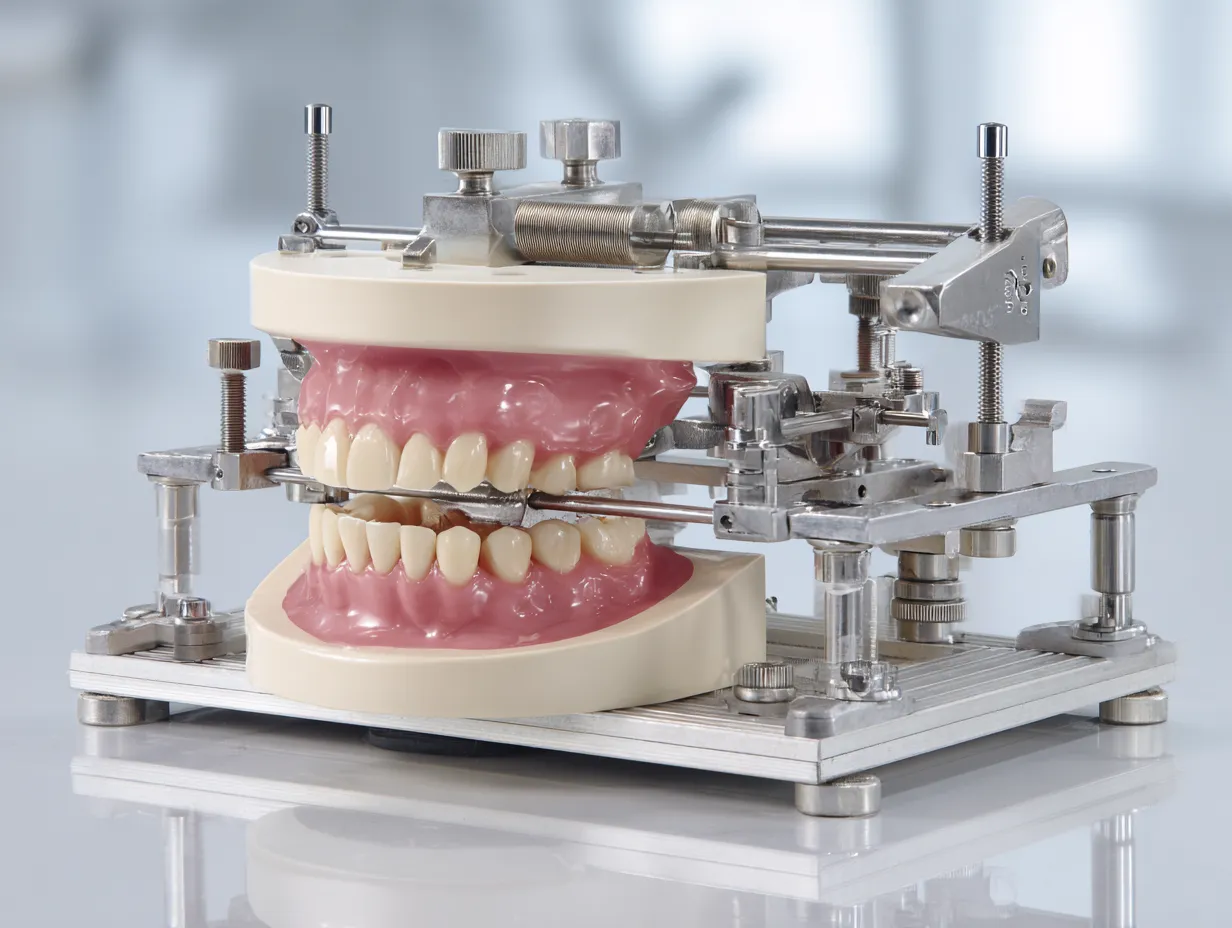 آرتیکولاتور نیمه‌قابل‌تنظیم با مدل‌های فکی