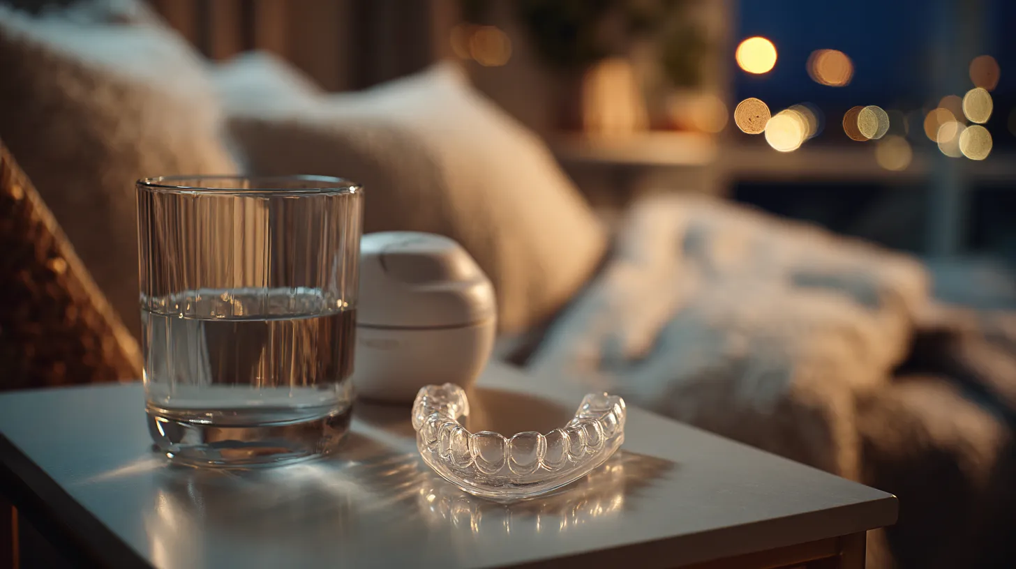 نایت‌گارد شفاف داخل جعبه مخصوص